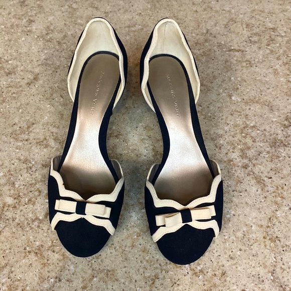 Jacques Vert Shoes - Jacques Vert Peep Toe Pumps Size 8
